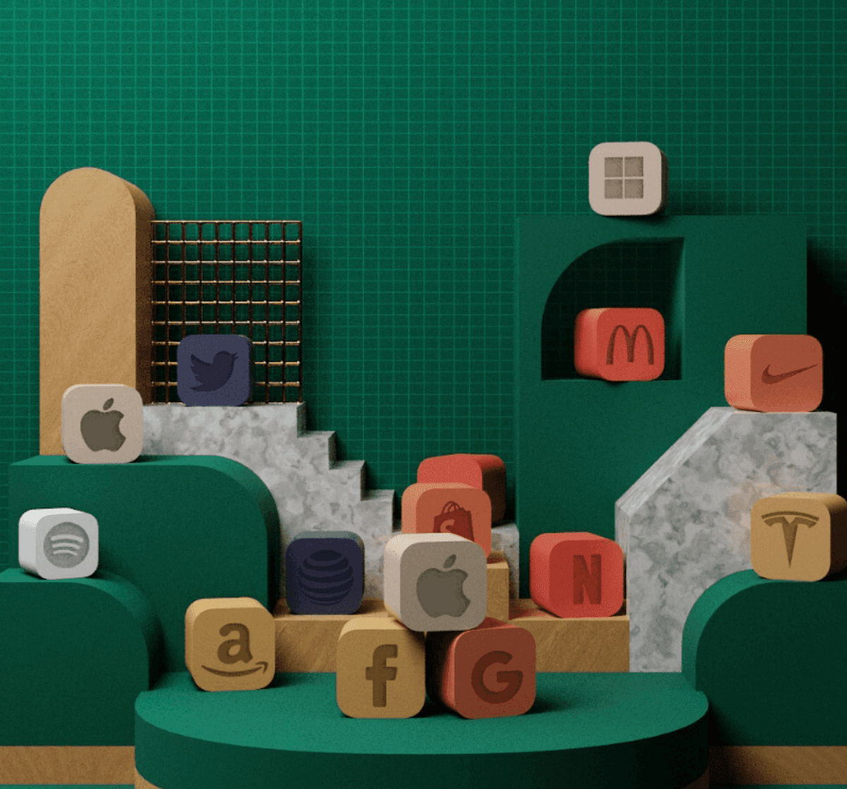 Fractional investing interface showing partial shares
